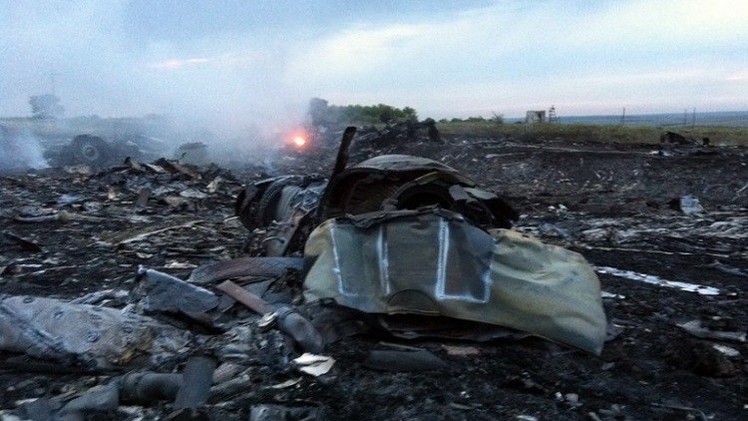 جزئیات و جدیدترین تصاویر از سرنگونی هواپیما مالزی
