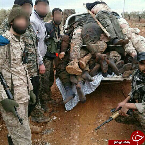 جنازه داعش مدافعان حرم