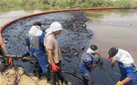 شکستگی لوله گازوئیل بستر رودخانه تجن بر اثر سیلاب
