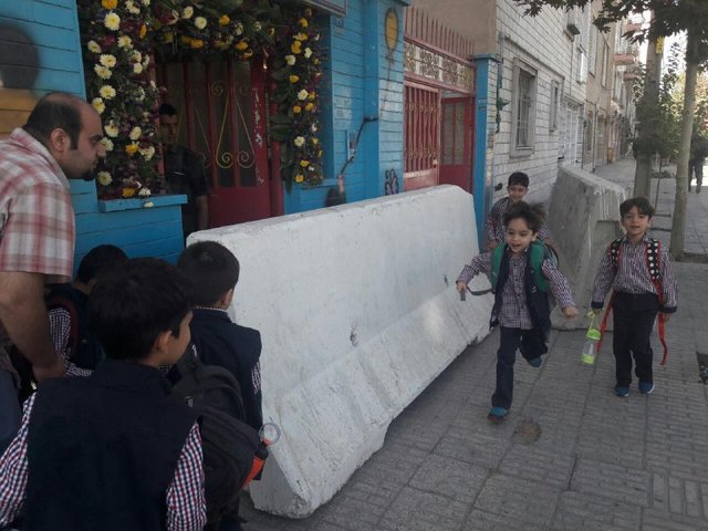 پلمپ یک مدرسه توسط شهرداری ! + عکس
