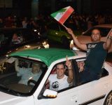 جشن صعود تیم ملی ایران به جام جهانی در خیابان های مازندران جشن صعود تیم ملی ایران به جام جهانی در خیابان های مازندران