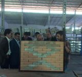 رونمایی از آجر “ضد زلزله” در نکا رونمایی از آجر “ضد زلزله” در نکا