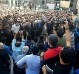 حجت الاسلام دعایی بر پیکر دکتر یزدی نماز میت خواند+ عکس حجت الاسلام دعایی بر پیکر دکتر یزدی نماز میت خواند+ عکس