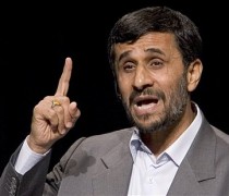احمدی نژاد: خیال می کنند پشت تریبون قیافه فاتح را بگیرند کار تمام شده 