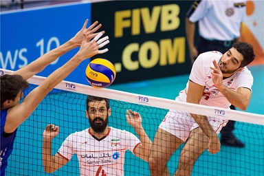 تیم ملی والیبال ایران به مرحله بعد صعود نمی کند