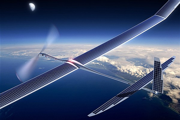 پروژه گوگل برای ارسال اینترنت 5G با هواپیما Skybender