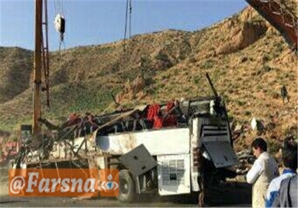 واژگونی اتوبوس مازندران به البرز 16 کشته در پی داشت+ تصاویر