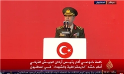 فرمانده ارتش ترکیه : ارتش ترکیه ارتش محمدی(ص) و ارتش اهل بیت است 