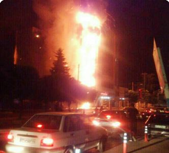 آتش سوزی 2 واحد منزل مسکونی در بهشهر 