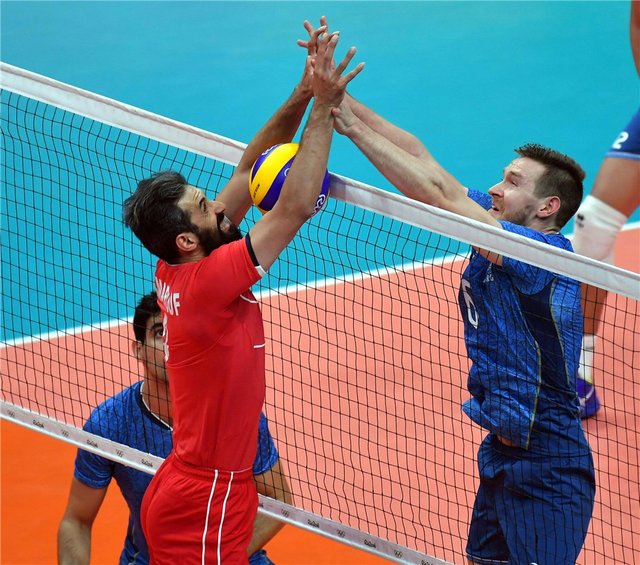 اولین گام والیبال ایران در المپیک با شکست همراه بود