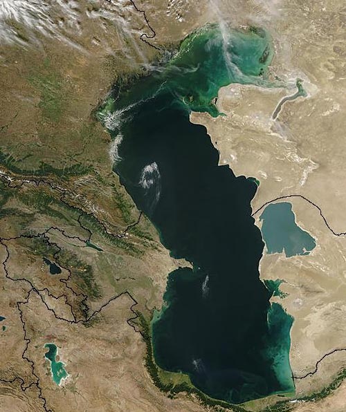 گسترش نام ضدایرانی " خزر " بجای دریاچه مازندران !