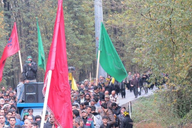 پیاده روی اربعین در شرق مازندران برگزار شد