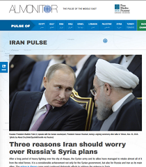 ادعای المانیتور؛ تقابل ایران و روسیه در ماجرای سوریه