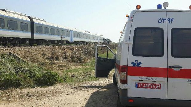 یک کشته در تصادف قطار با تیلر در شرق مازندران 