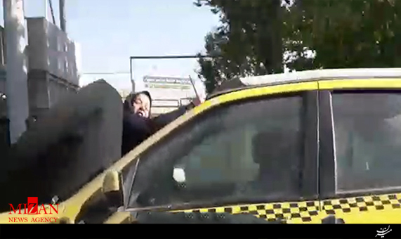 واکنش پلیس به حرکت ناشایست راننده تاکسی در اصفهان+عکس