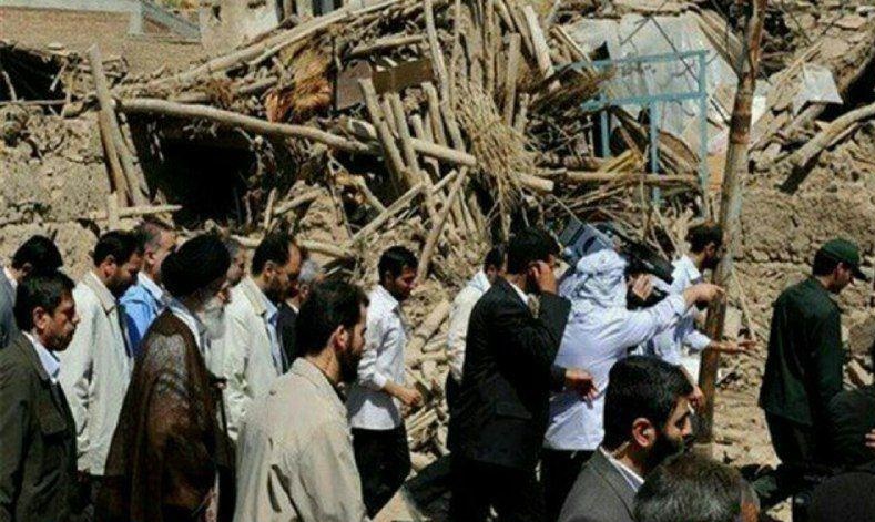 حضور رهبر انقلاب در مناطق زلزله زده کرمانشاه+ عکس