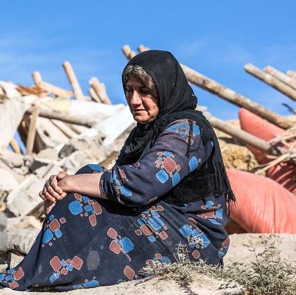 وقتی زخم روستاهای زلزله زده سرباز می کند؛ چادر و ترس از سرما درد مشترک مردم