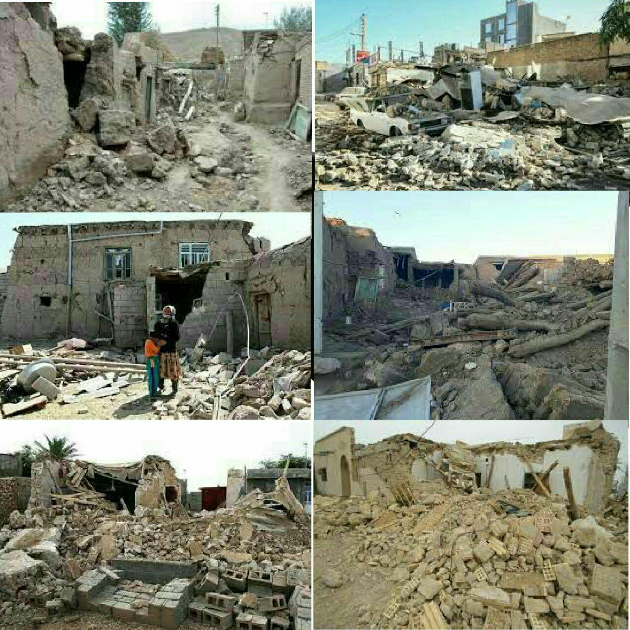زلزله 6.1 ریشتری اینبار در شرق کشور / تخریب منازل در هجدک استان کرمان+عکس