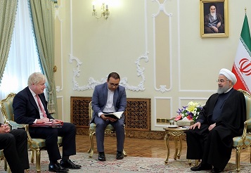 در دیدار روحانی و وزیر خارجه انگلیس مطرح شد ؛ لزوم بهره مندی مردم ایران از منافع اقتصادی برجام 