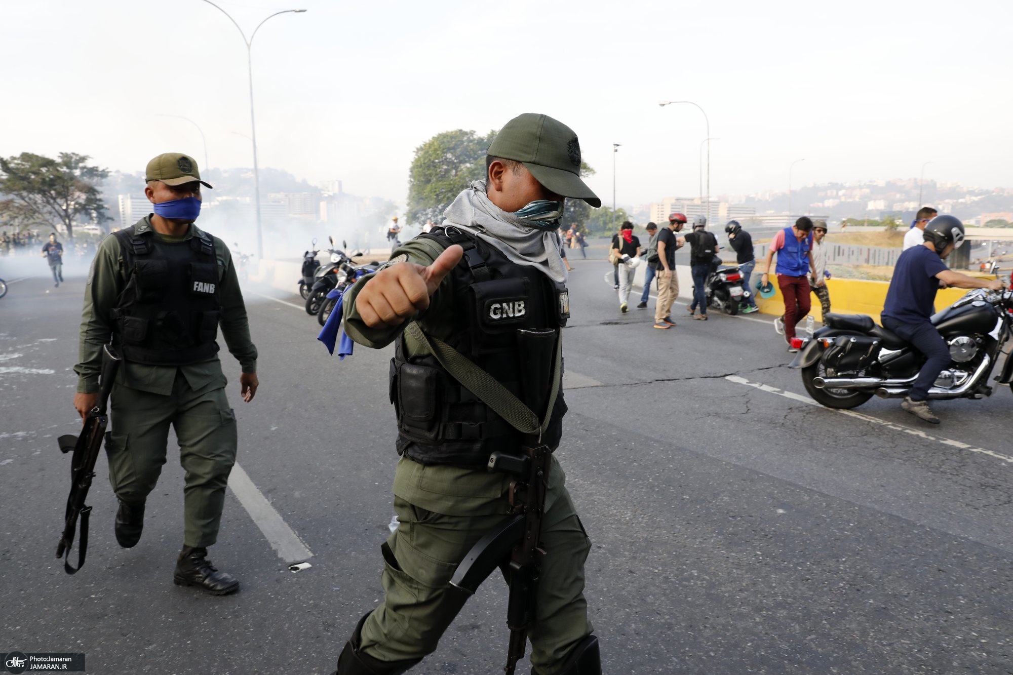 کودتای نظامی در ونزوئلا با رهبری گوایدو + تصاویر 