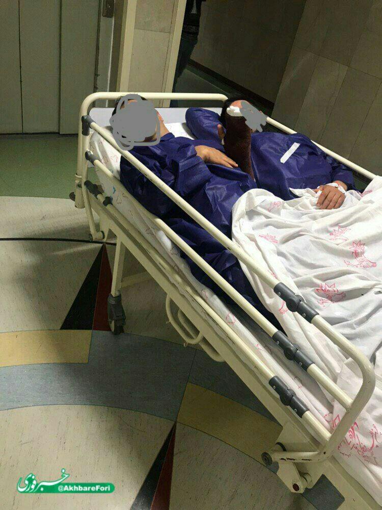 ماجرای انتقال 2 بیمار با یک تخت در بیمارستان !